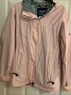 Bimini Bay Light Pink Hooded Packable Waterproof Jacket